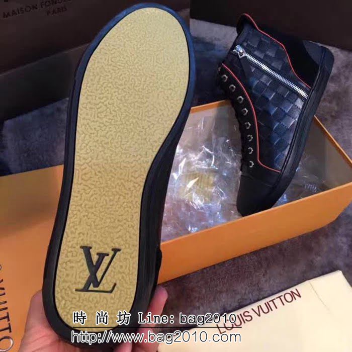 路易威登LV 高端狠貨 高幫時尚休閒鞋 8FX1004
